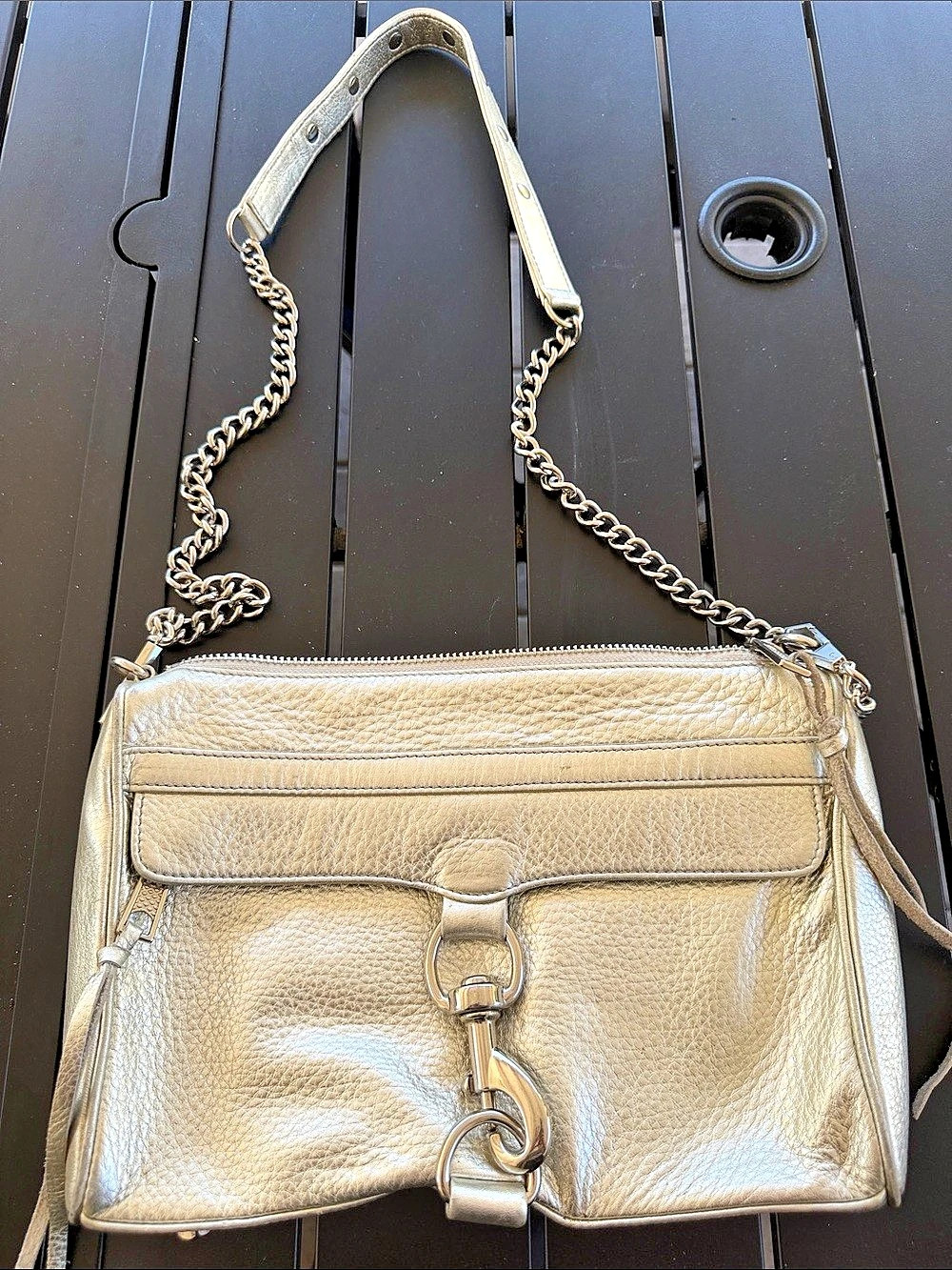 Rebecca Minkoff large Crossbody Gold Chain Bag